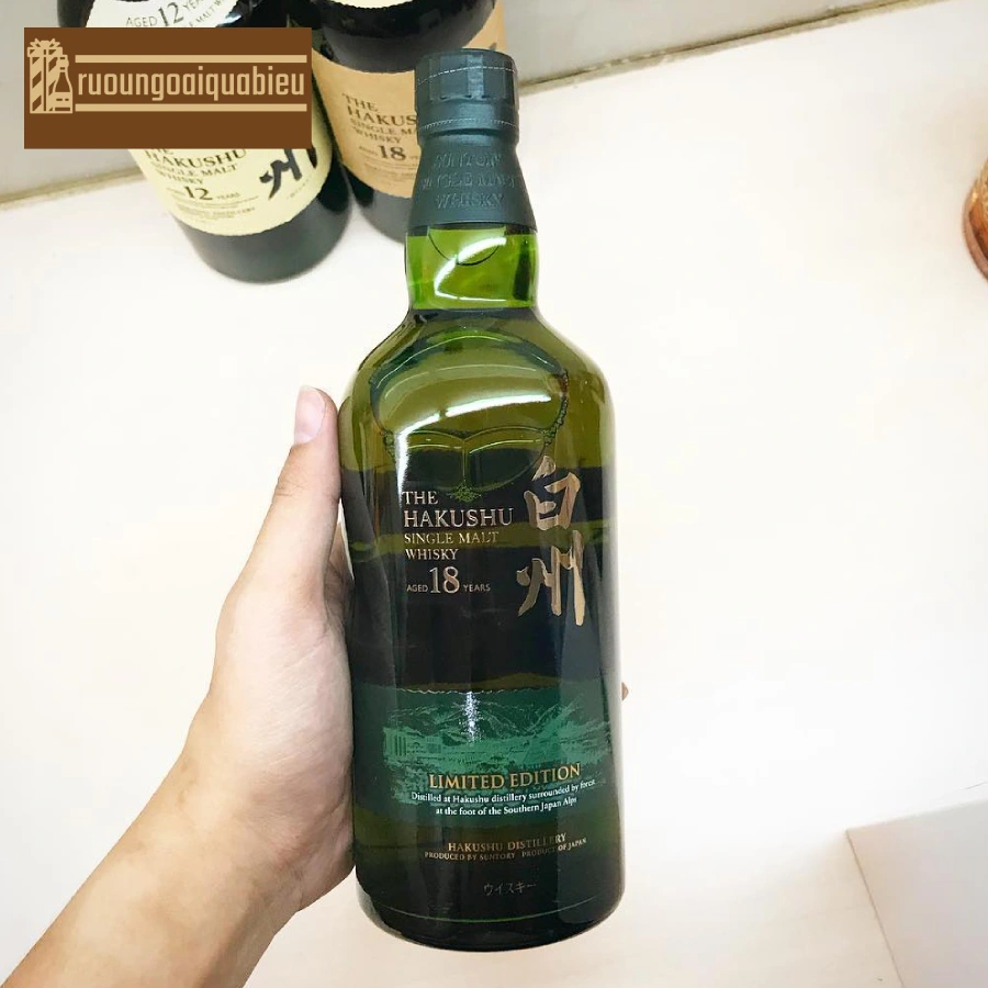 Giới thiệu về rượu Hakushu 18 Limited Edition