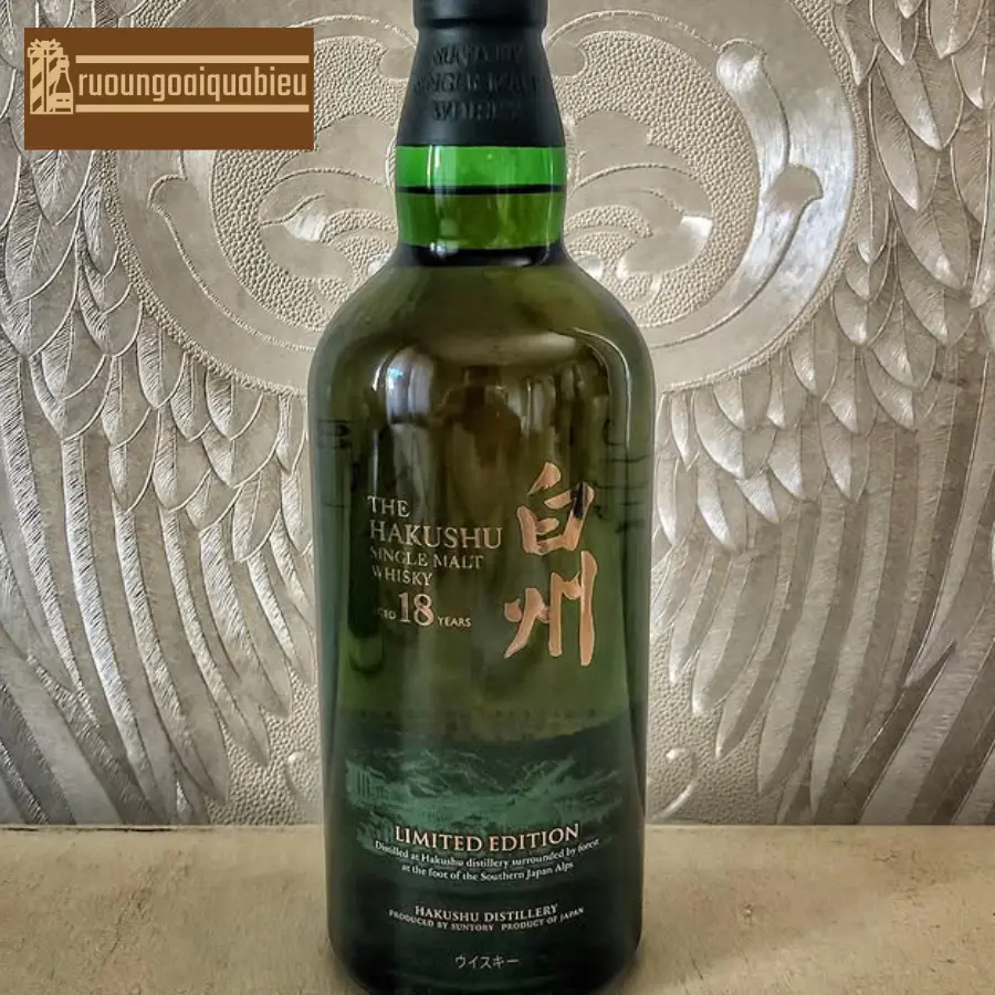 Cách thưởng thức trọn vị rượu Hakushu 18 Limited Edition