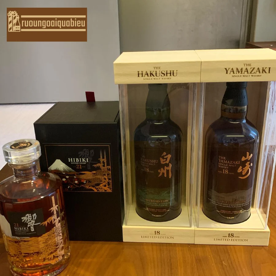 Hương vị đặc trưng của rượu Hakushu 18 Limited Edition