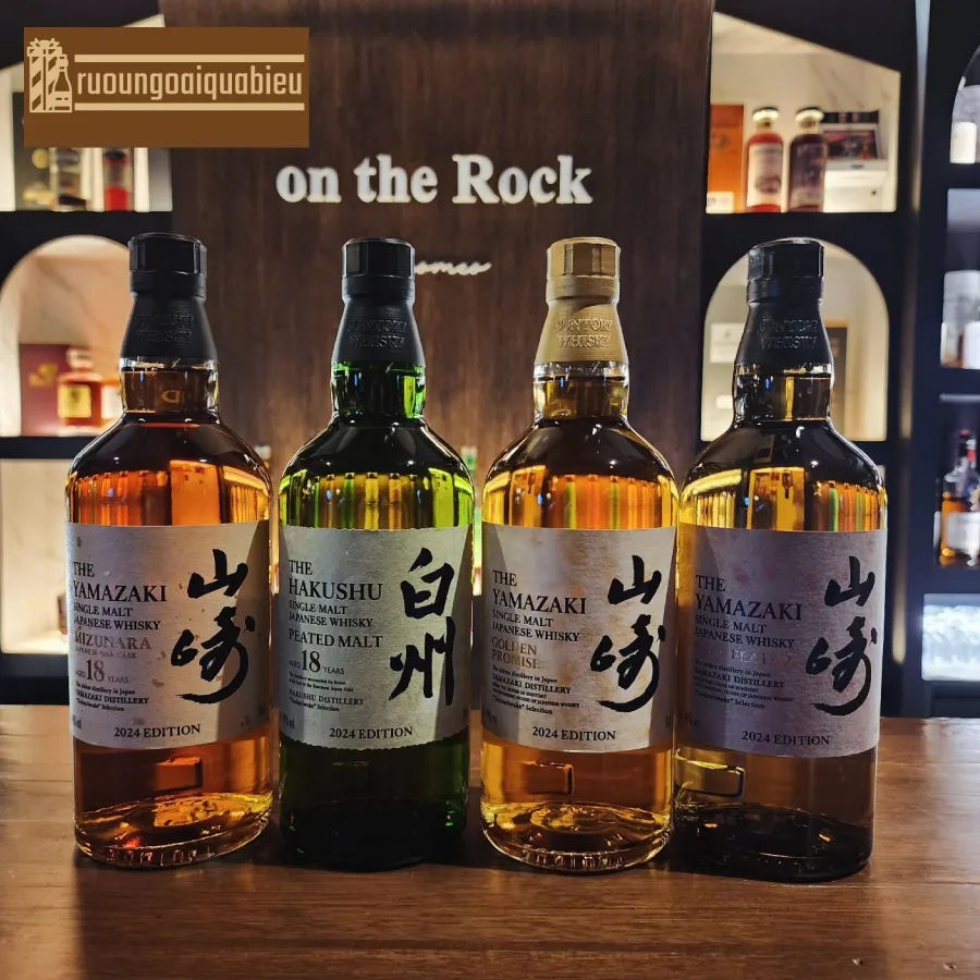 Cách thưởng thức rượu Hakushu 18 Peated Malt