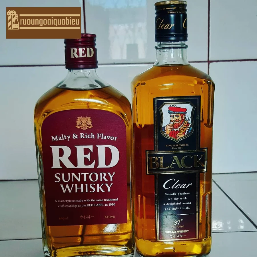 Giới thiệu về rượu Red Suntory Whisky