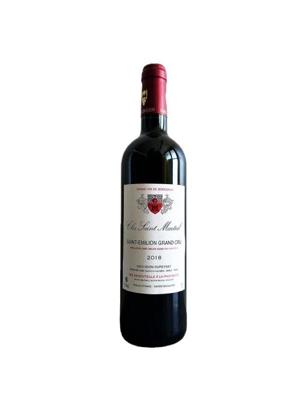 Vang Pháp Clos Saint Martial Saint Emilion Grand Cru